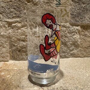 Vintage Ronald McDonald Glass Cup